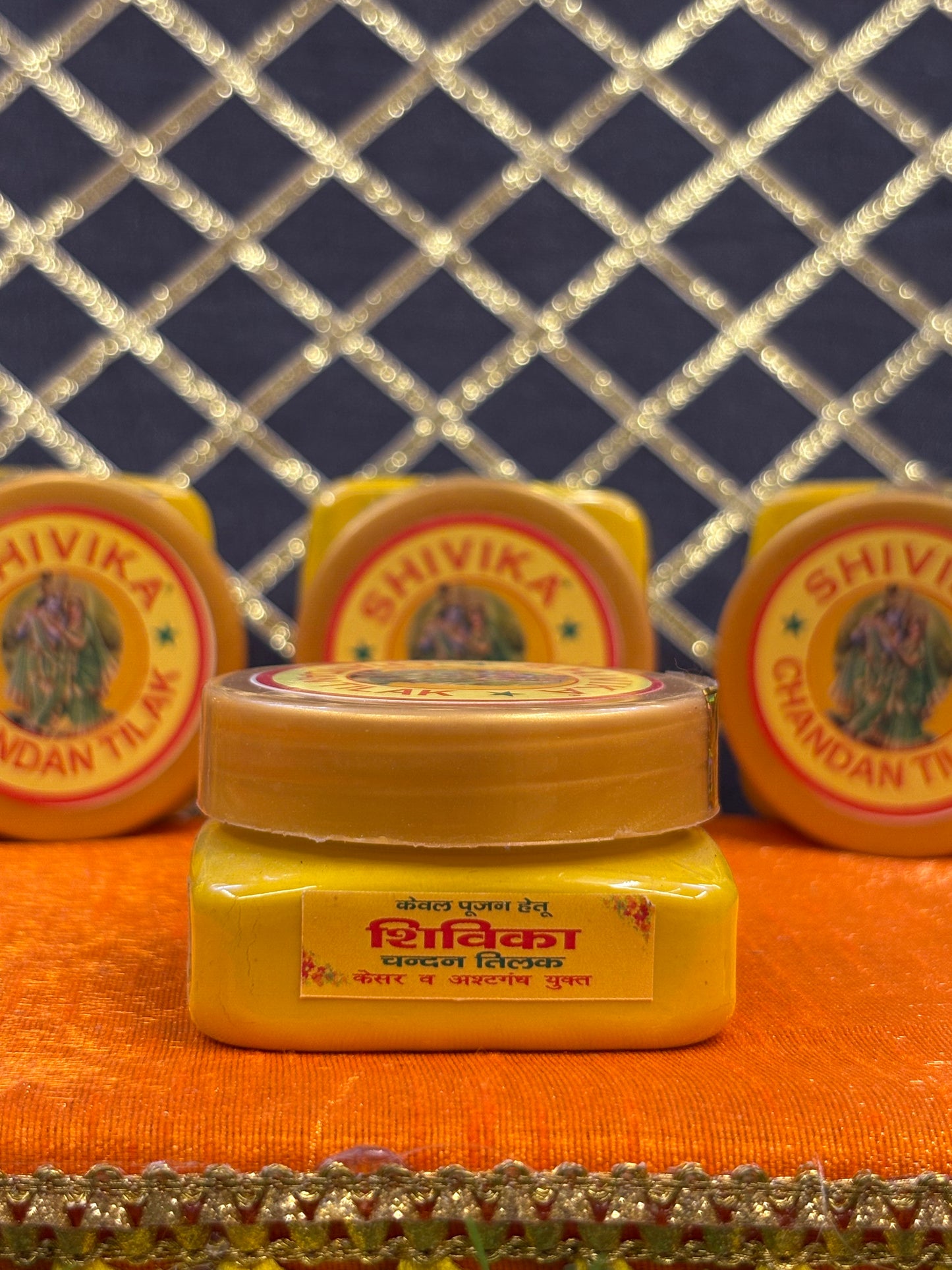 Chandan Tika – Shivika 70g | Pure Sandalwood Tilak Paste for Daily Pooja & Rituals