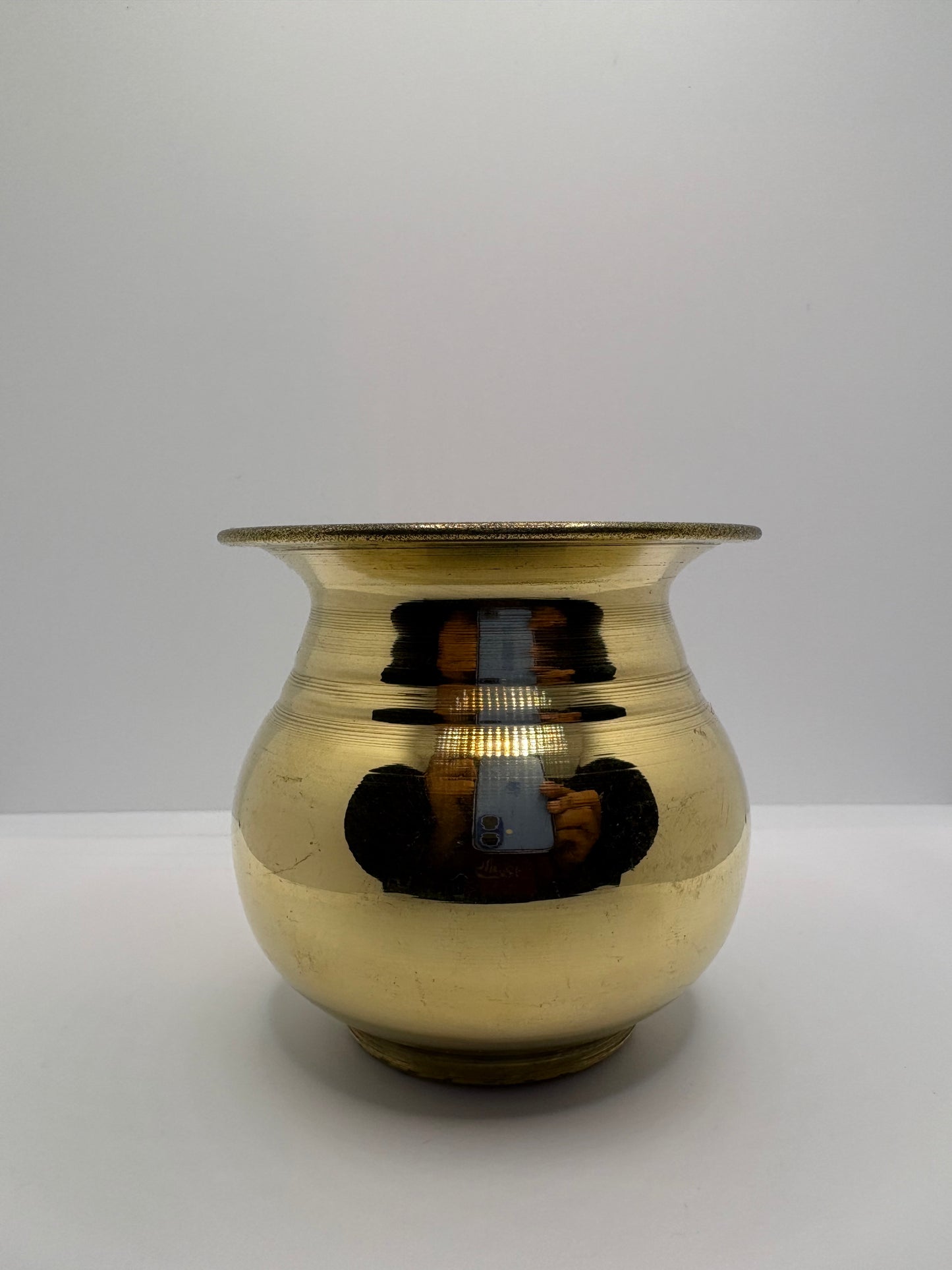 Brass (Petal) Lota - Medium