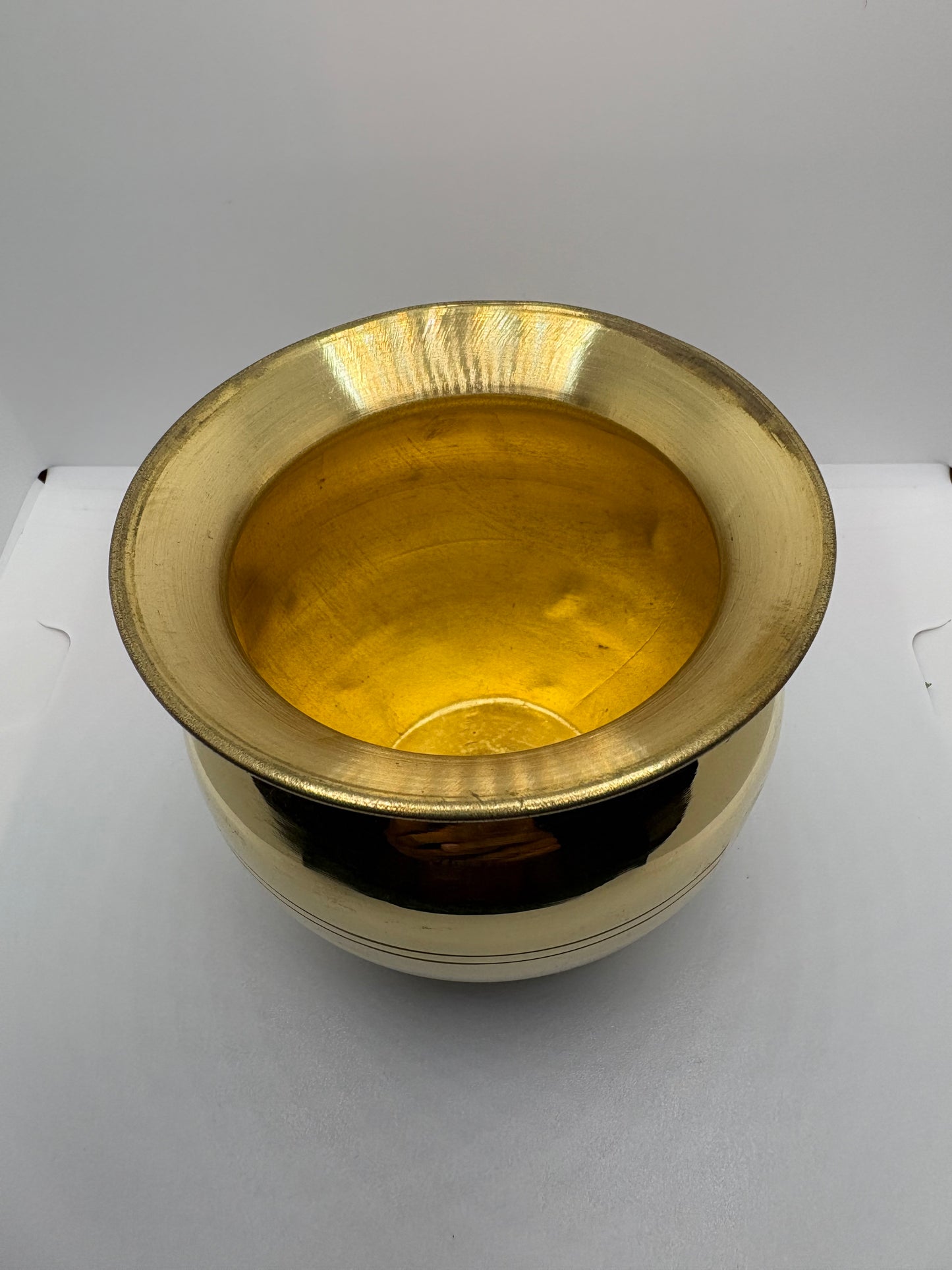 Brass (Petal) Lota - Large
