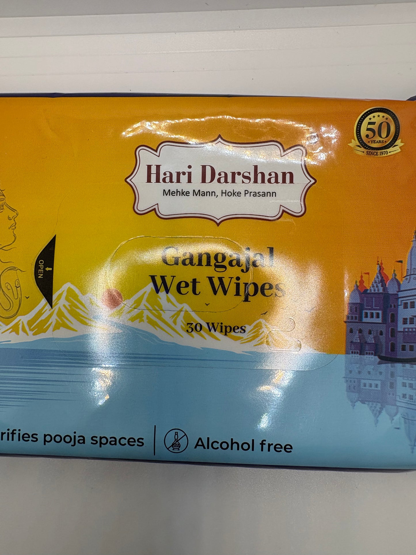 Hari Darshan Wet Wipes | Wipes | Wet Towel - 30 pieces