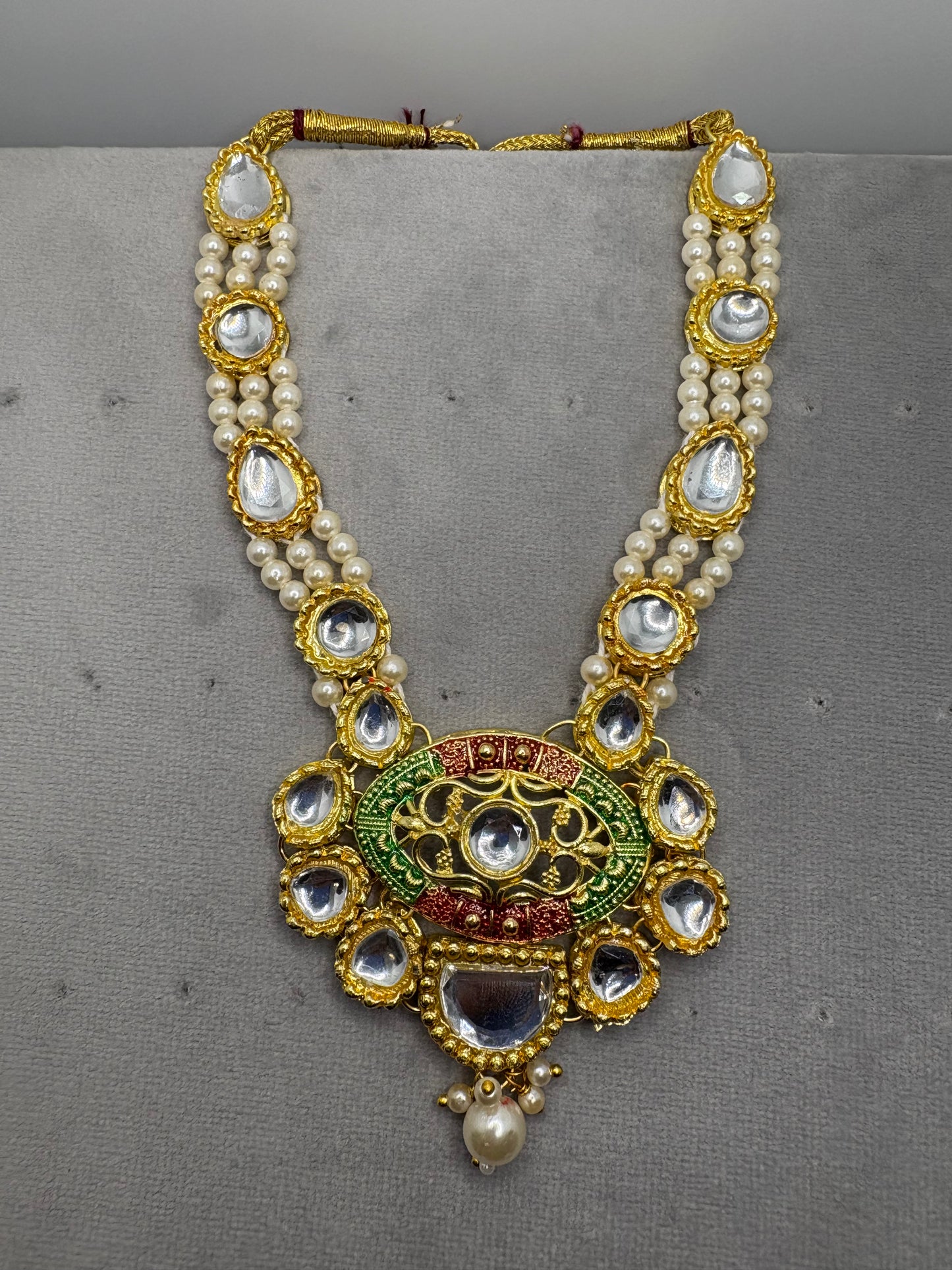 Mala for Ladoo Gopal Ji | Handcrafted Beaded Garland for Bal Gopal Idol Shringar