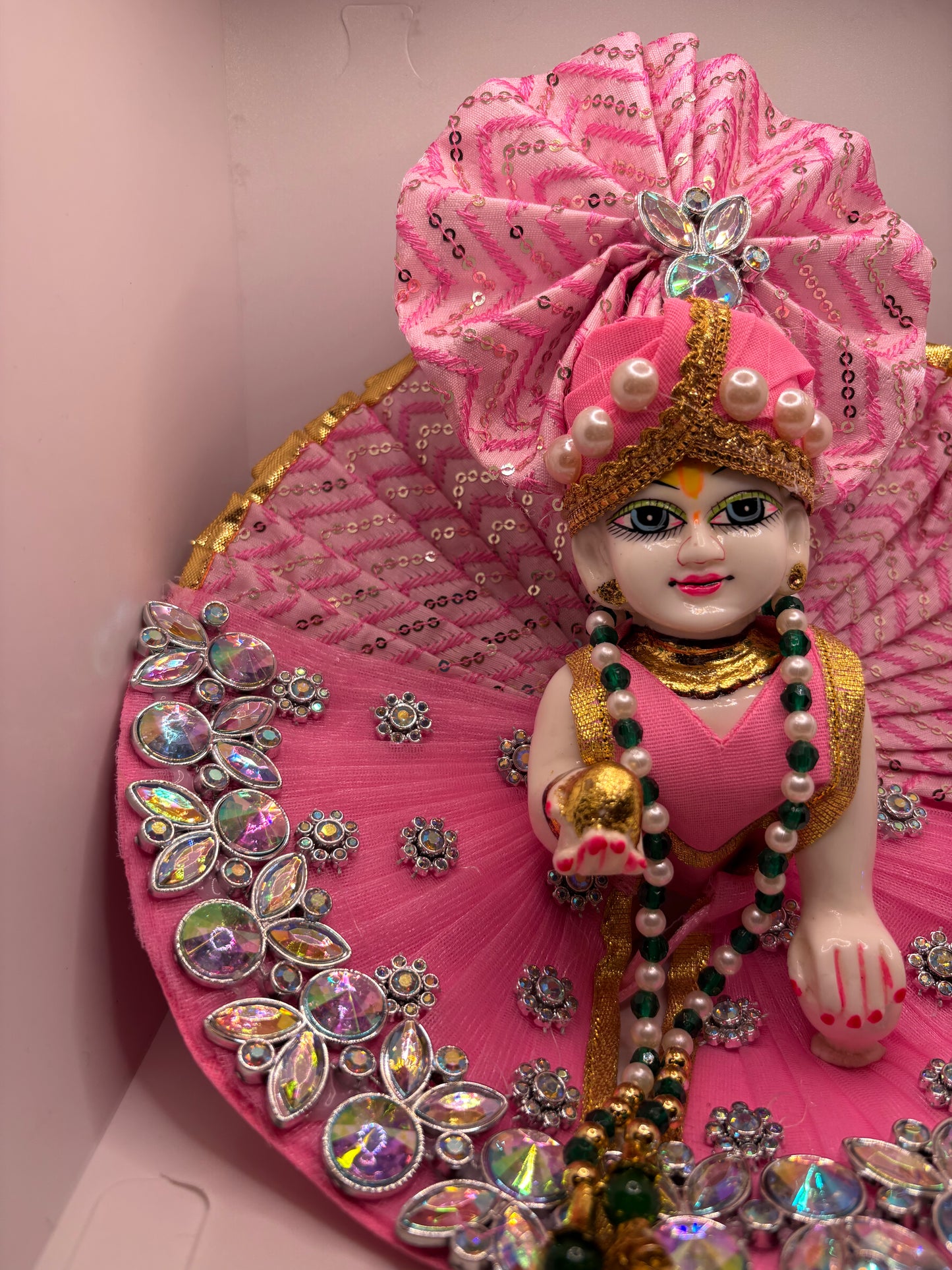 Ladoo Gopal Ji Dress | Designer Vastra for Bal Gopal in Premium Fabric & Embroidery