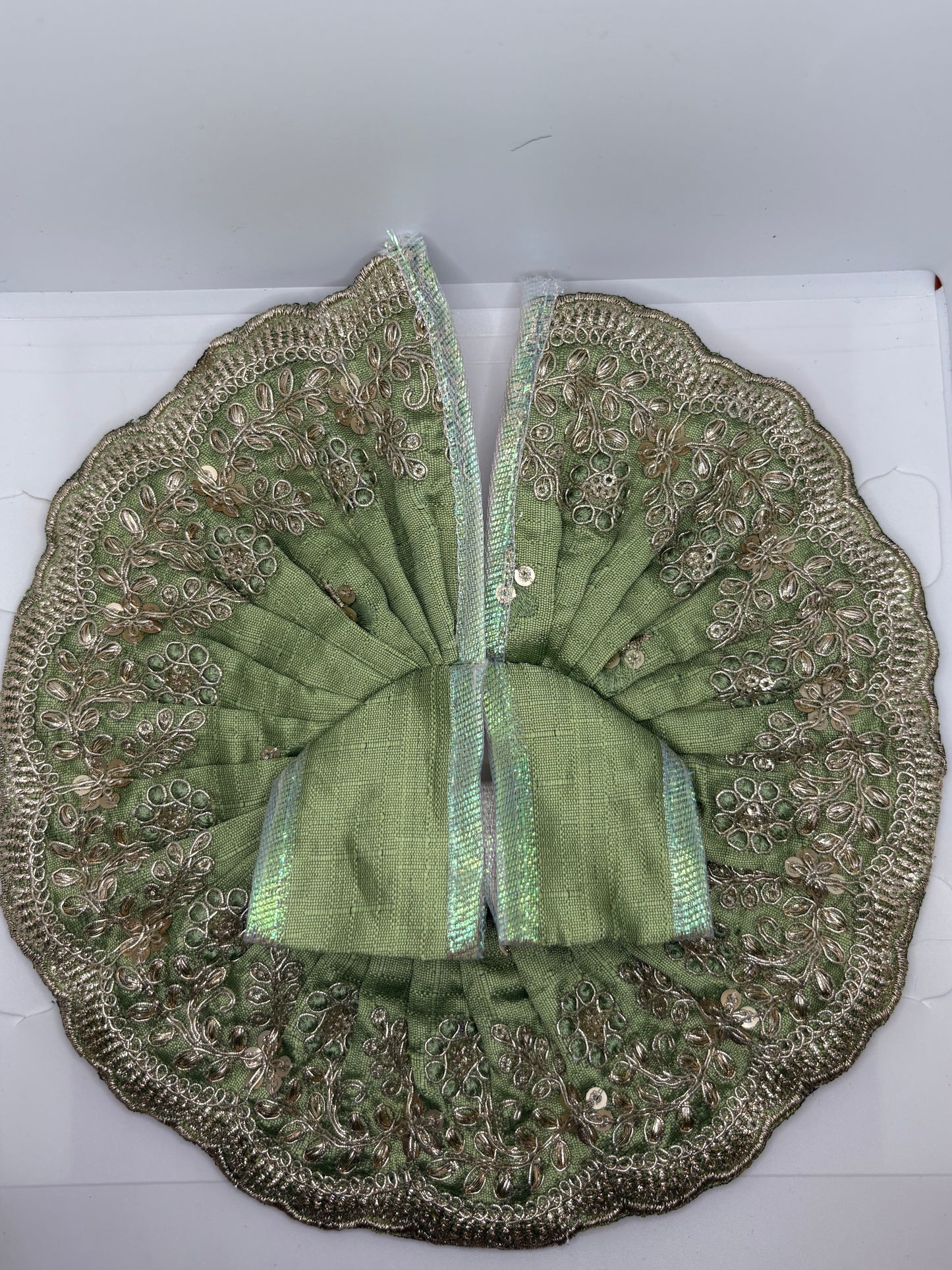 Laddu Gopal Embroidery Dress | Handcrafted Traditional Vastra for Bal Gopal Idol