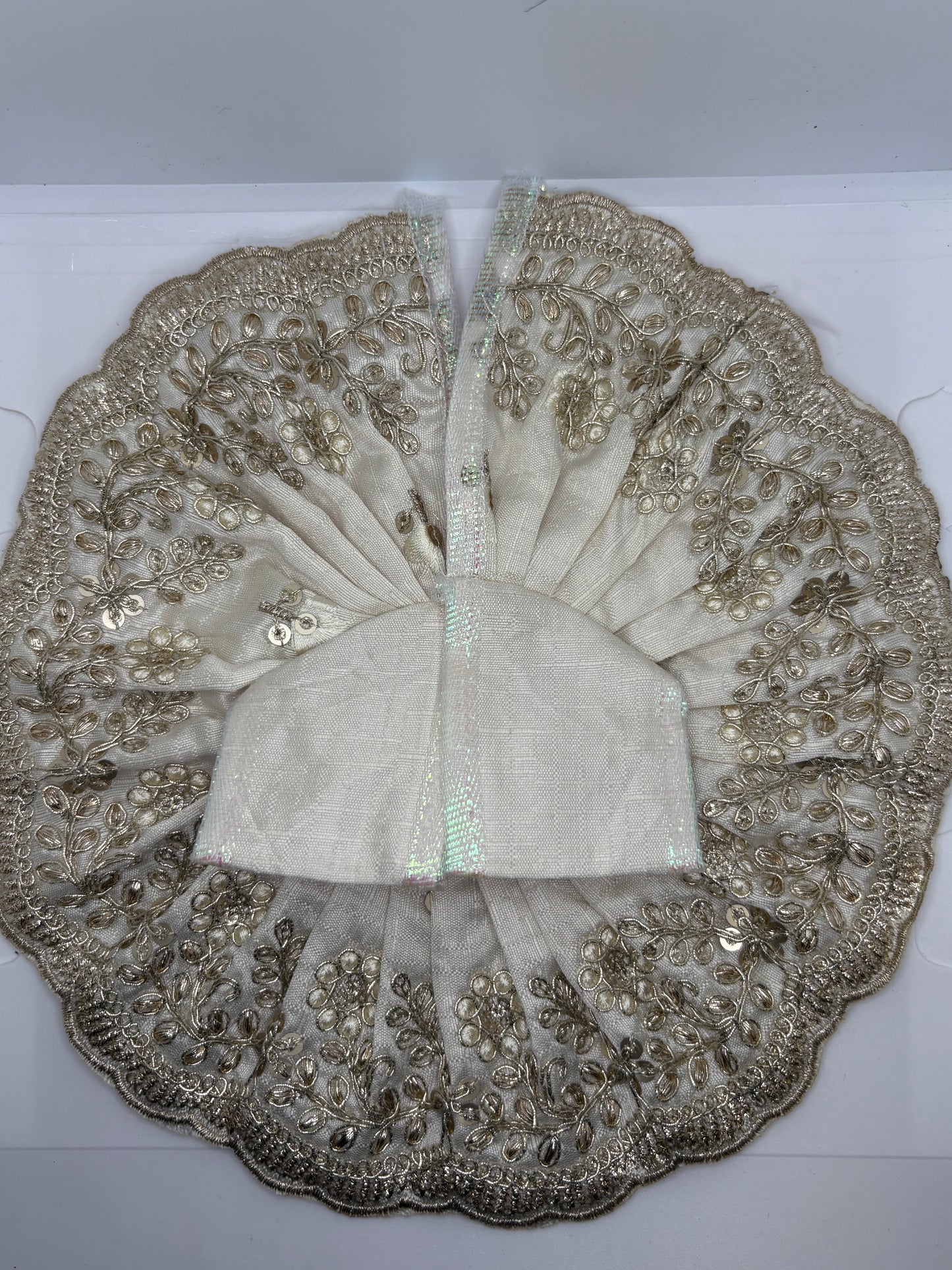 Laddu Gopal Embroidery Dress | Handcrafted Traditional Vastra for Bal Gopal Idol