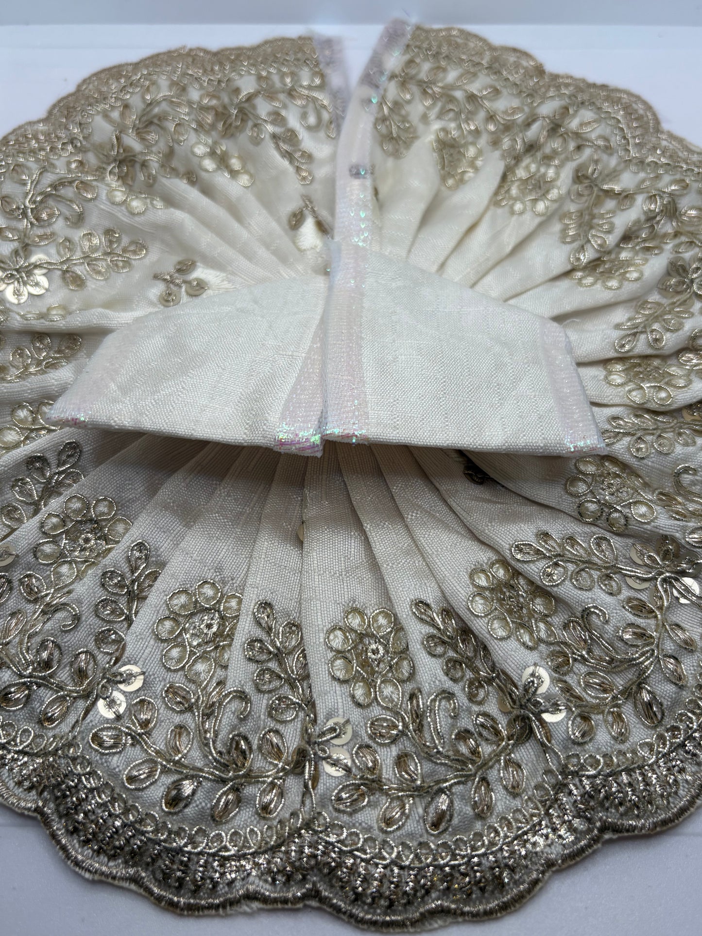 Laddu Gopal Embroidery Dress | Handcrafted Traditional Vastra for Bal Gopal Idol