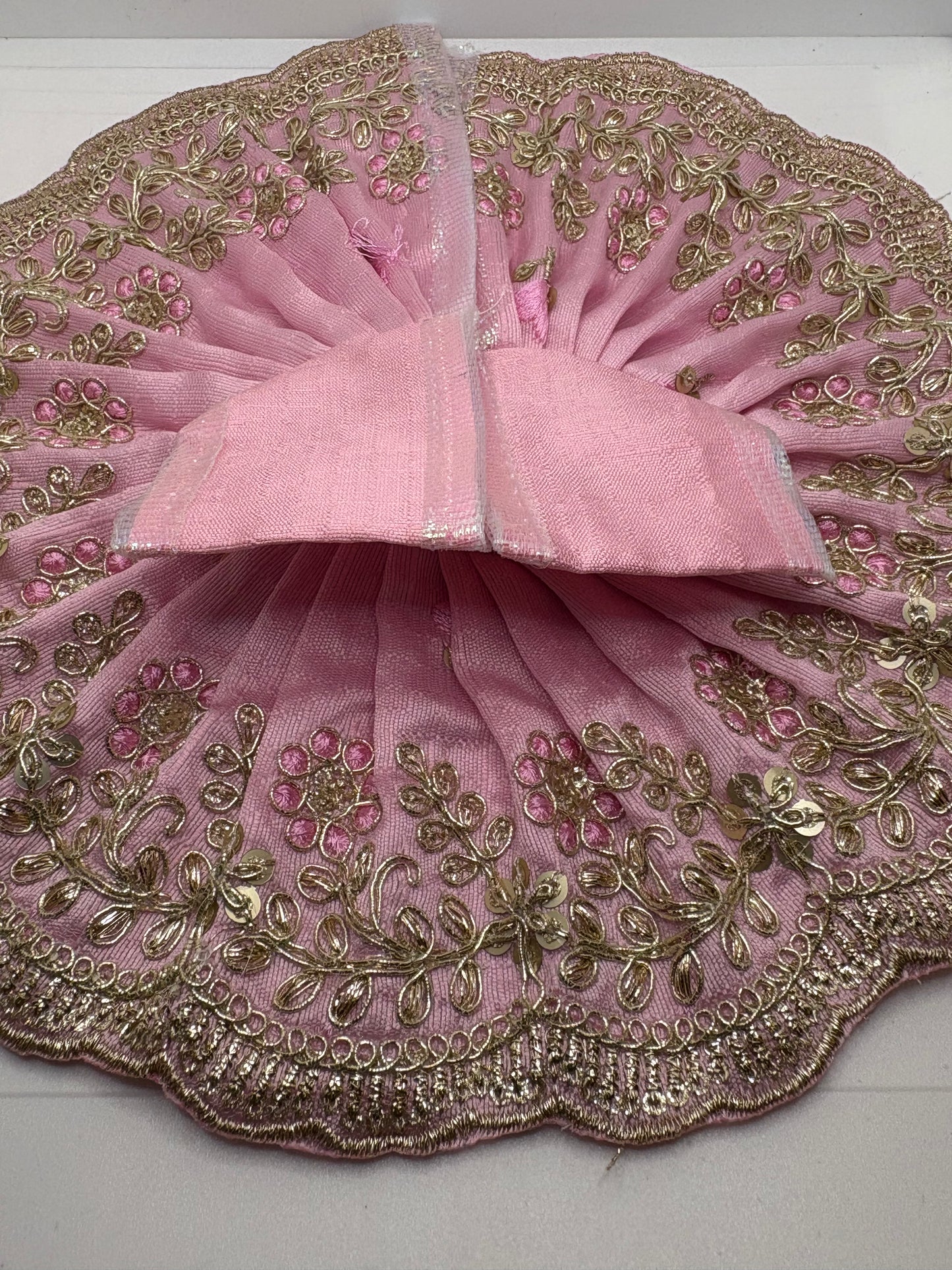 Laddu Gopal Embroidery Dress | Handcrafted Traditional Vastra for Bal Gopal Idol