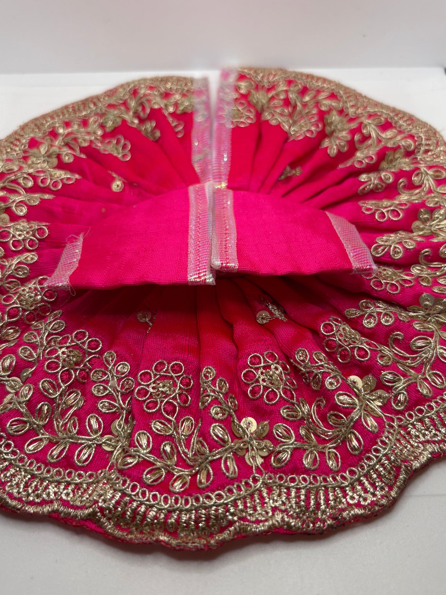 Laddu Gopal Embroidery Dress | Handcrafted Traditional Vastra for Bal Gopal Idol