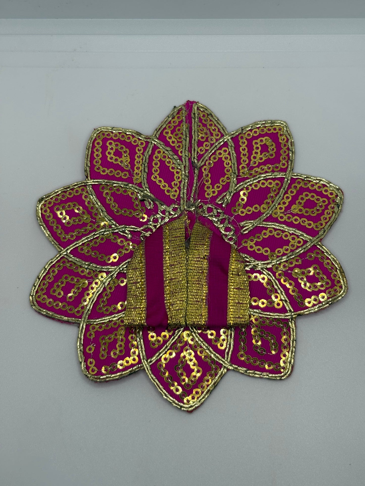 Laddu Gopal Embroidery Dress | Handcrafted Traditional Vastra for Bal Gopal Idol
