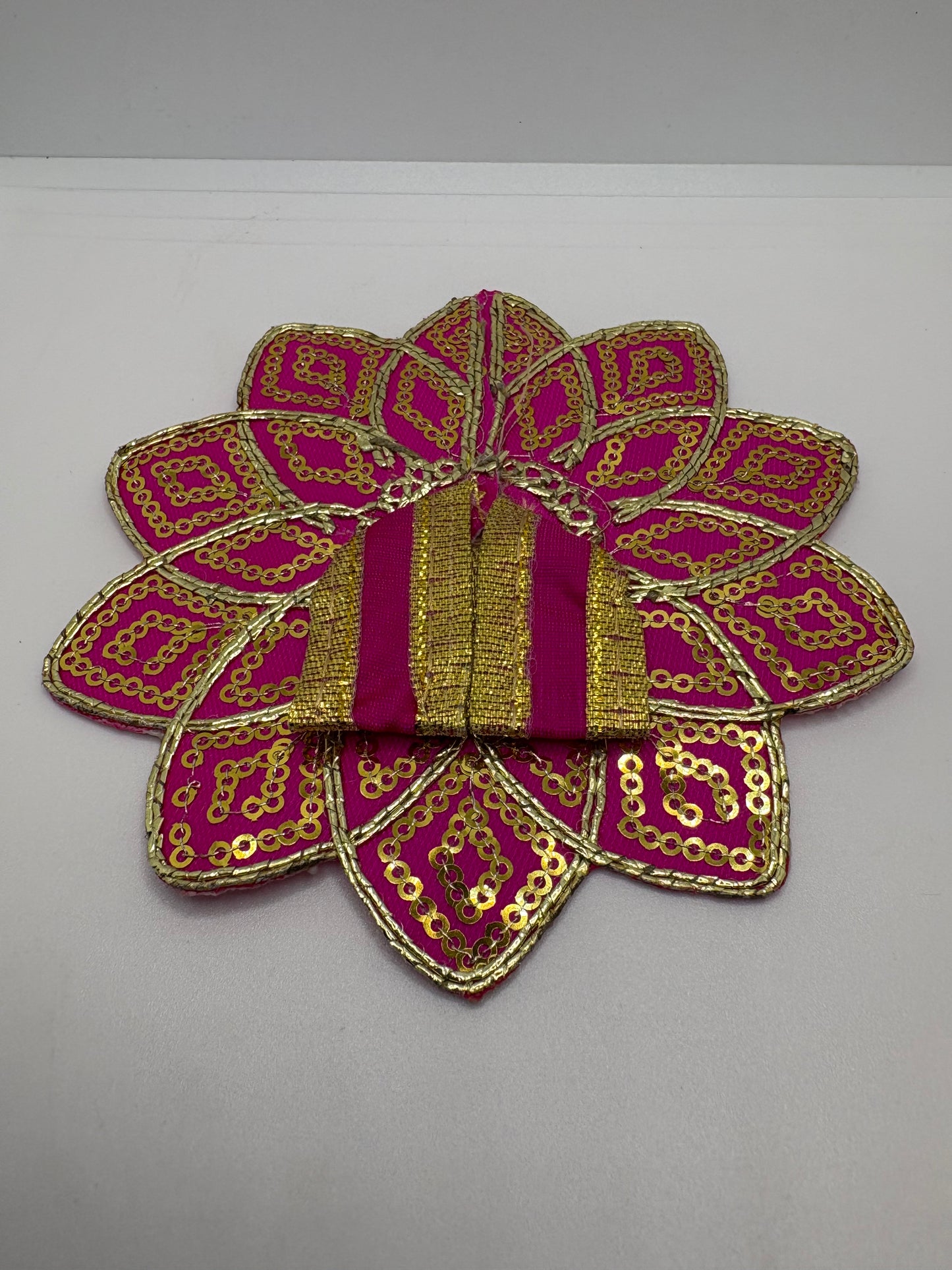 Laddu Gopal Embroidery Dress | Handcrafted Traditional Vastra for Bal Gopal Idol