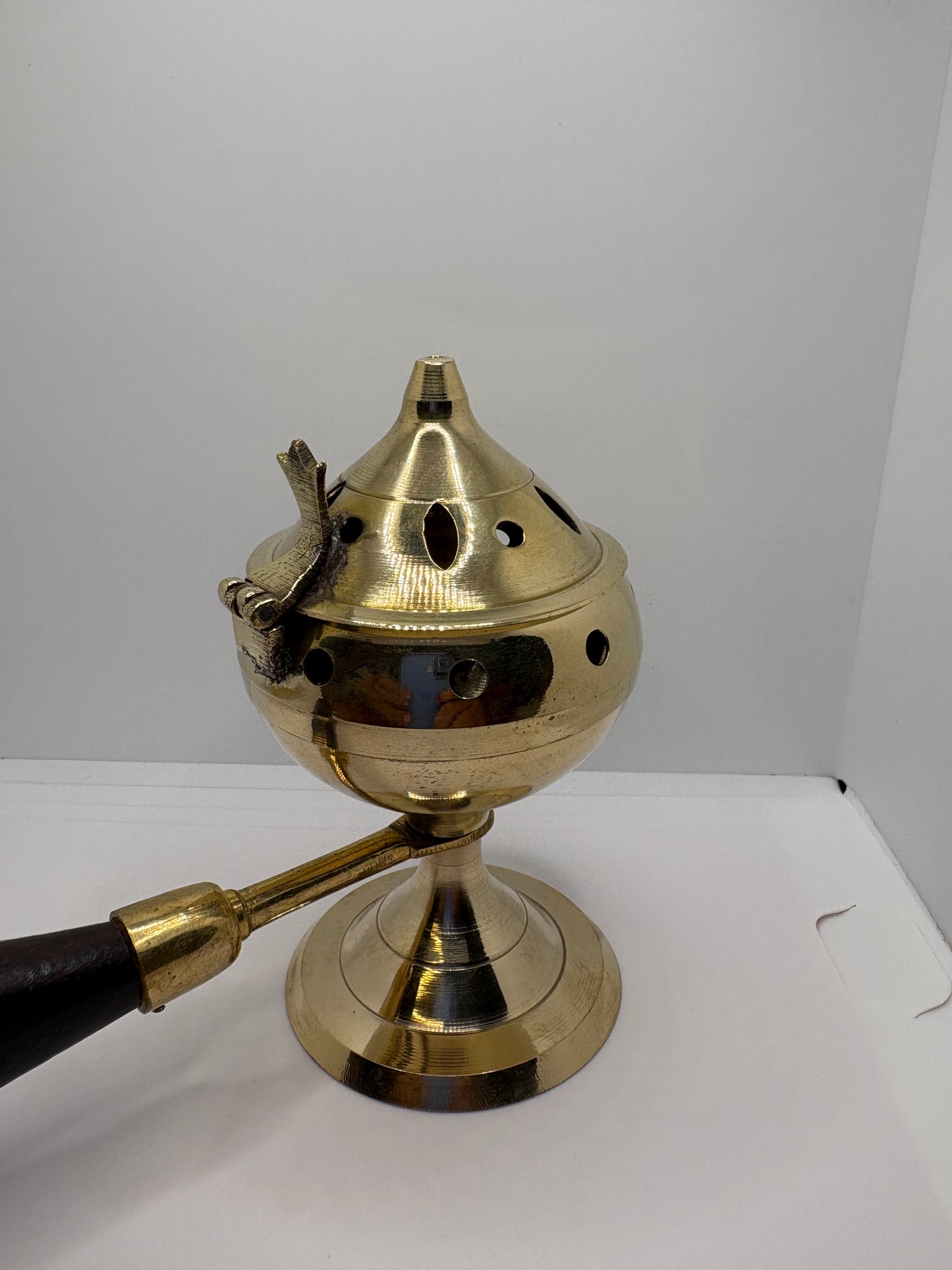 Dhoop | Loban Dani - Brass (Petal)