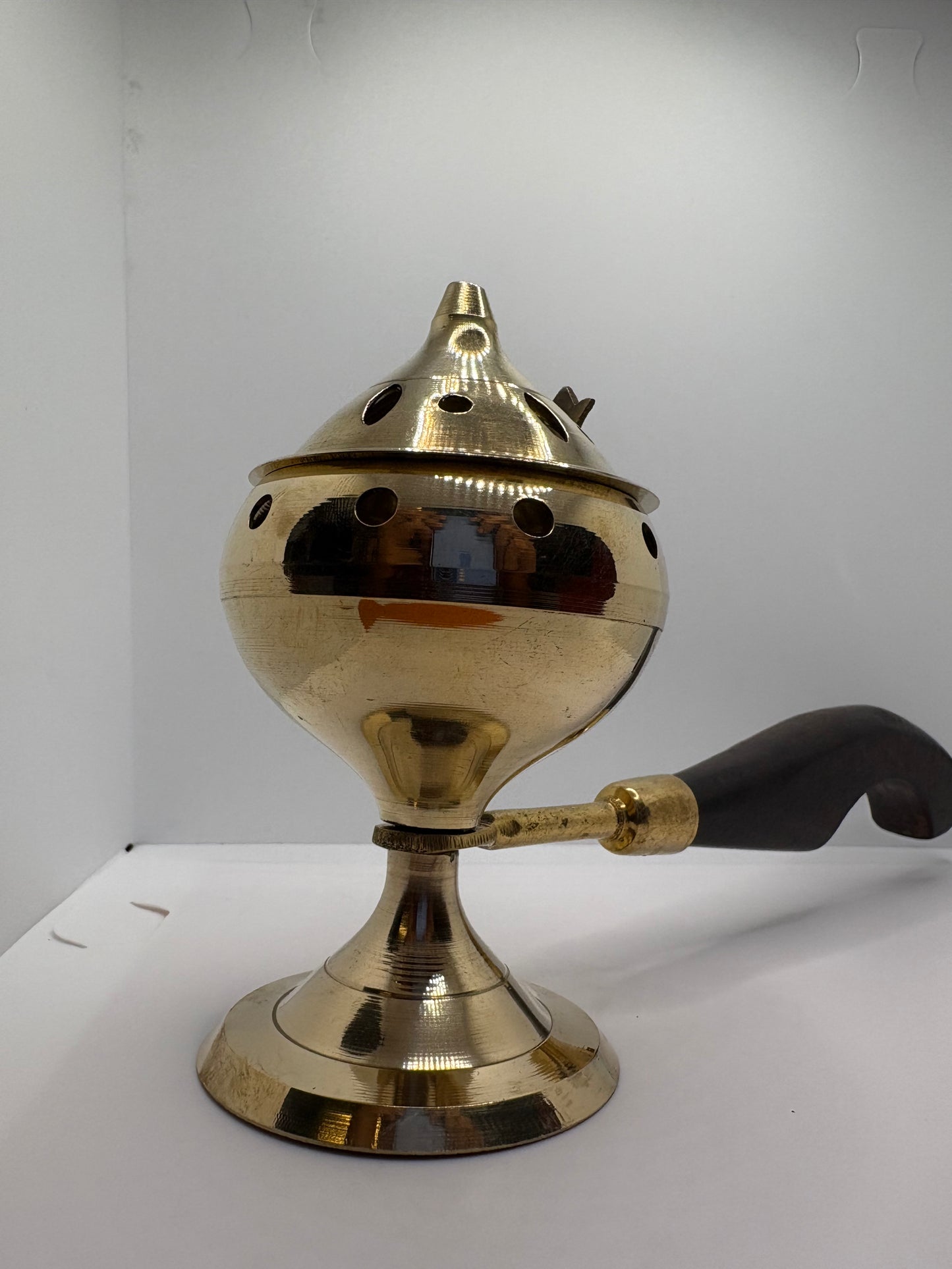 Dhoop | Loban Dani - Brass (Petal)