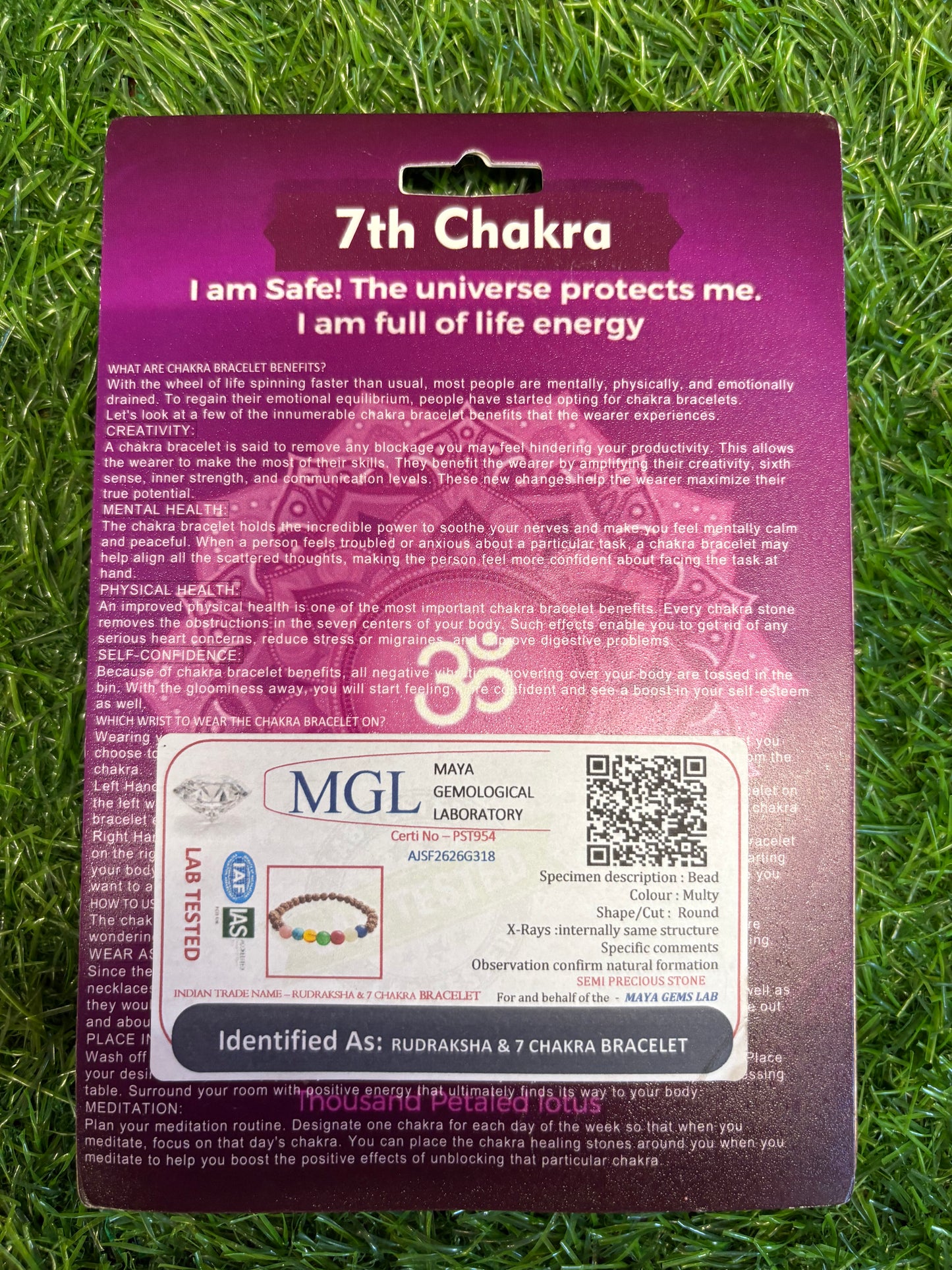 7 Chakras Stone Bracelet โ Balance Your Energy. Heal Your Soul