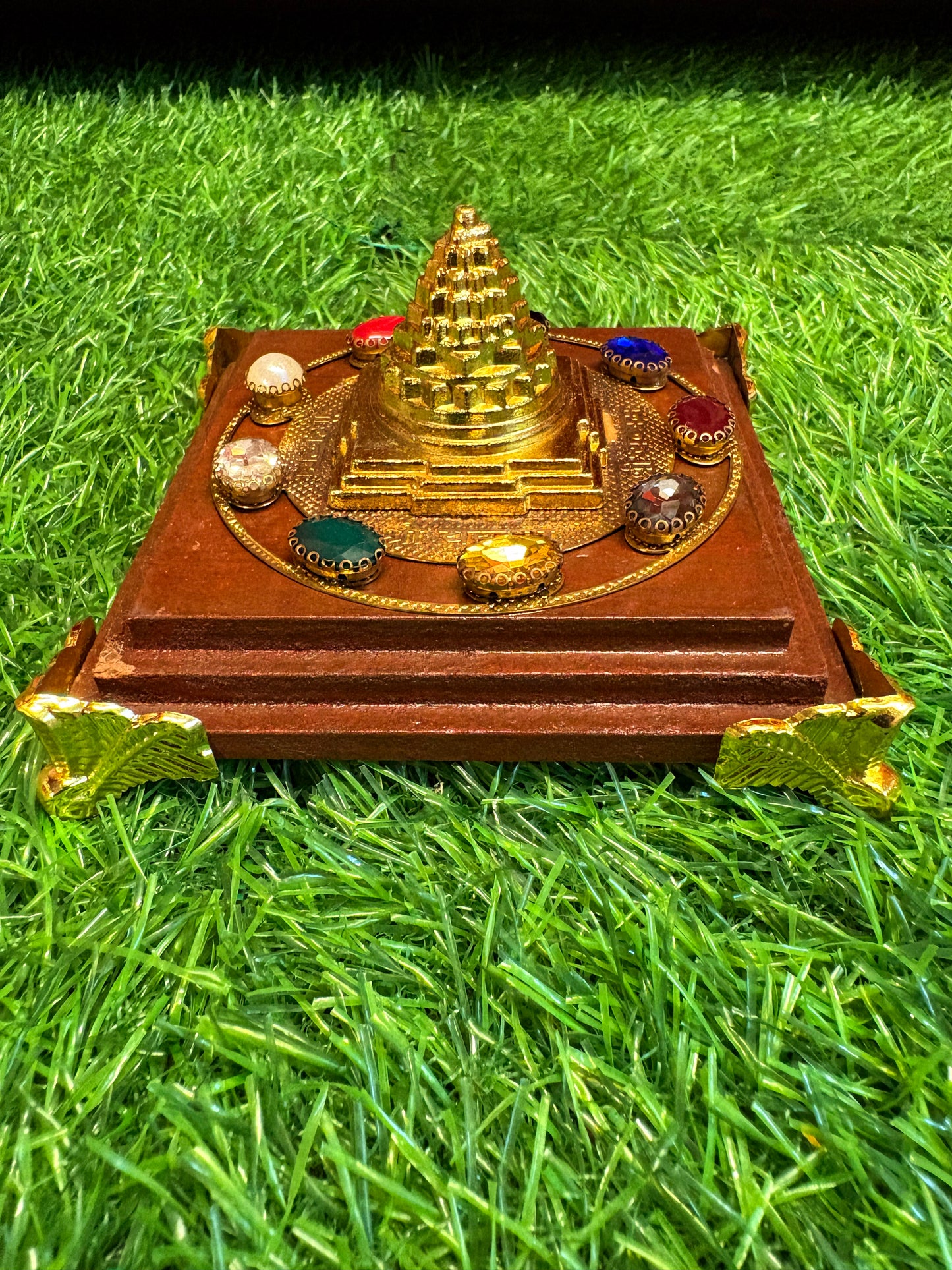 Navgrah Stones Chowki with Shree Yantra
