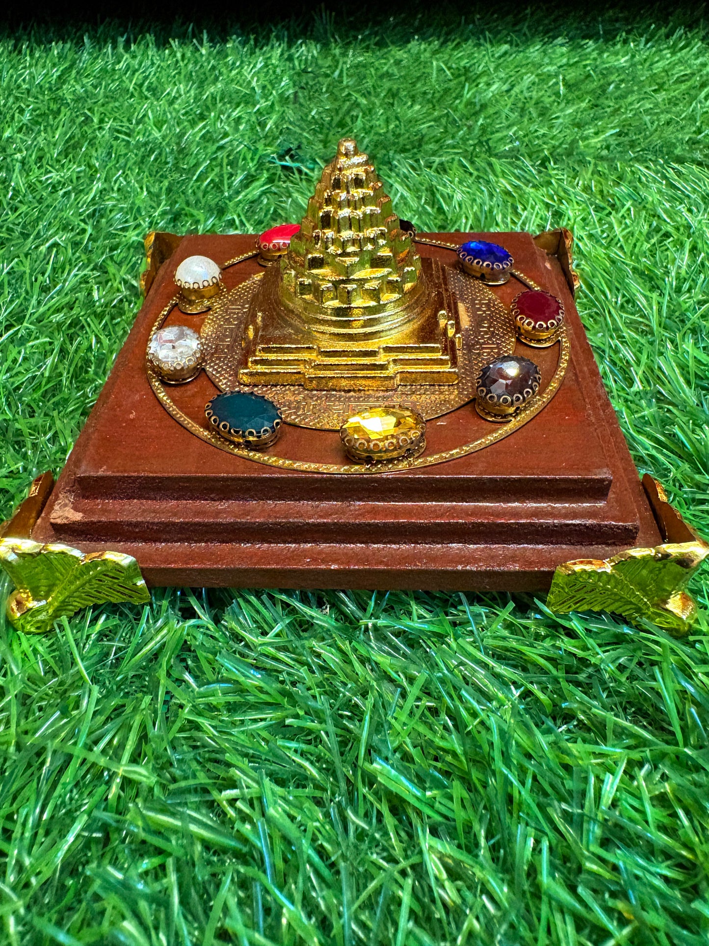Navgrah Stones Chowki with Shree Yantra