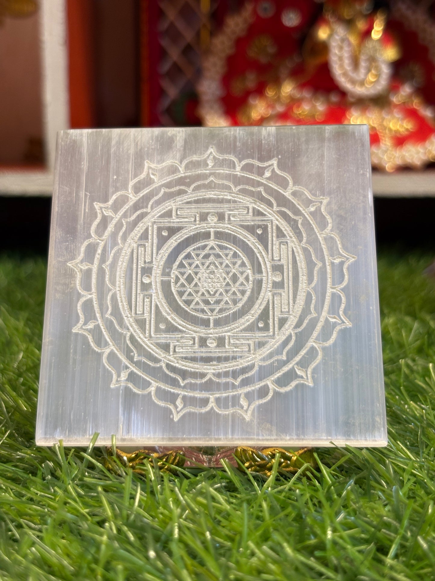 SELENITE Bracelet & Mala Charging Plate