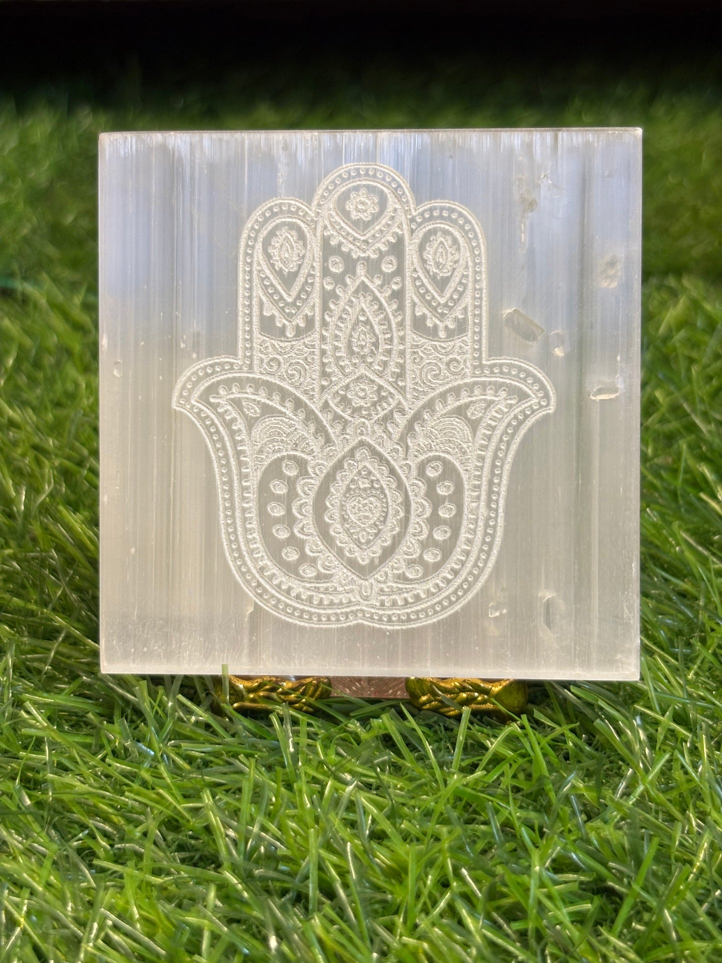 SELENITE Bracelet & Mala Charging Plate