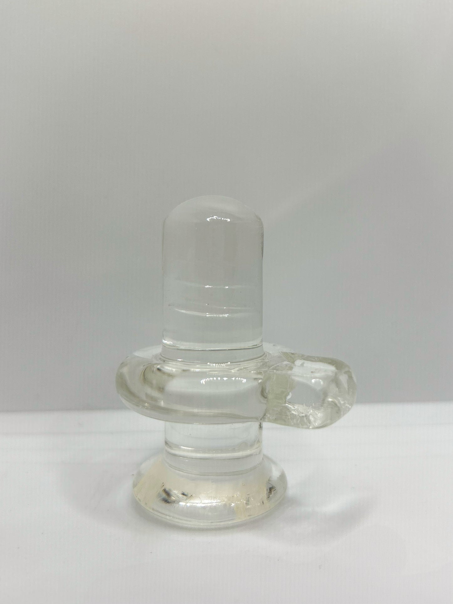 Sphatik Shivling with Naag