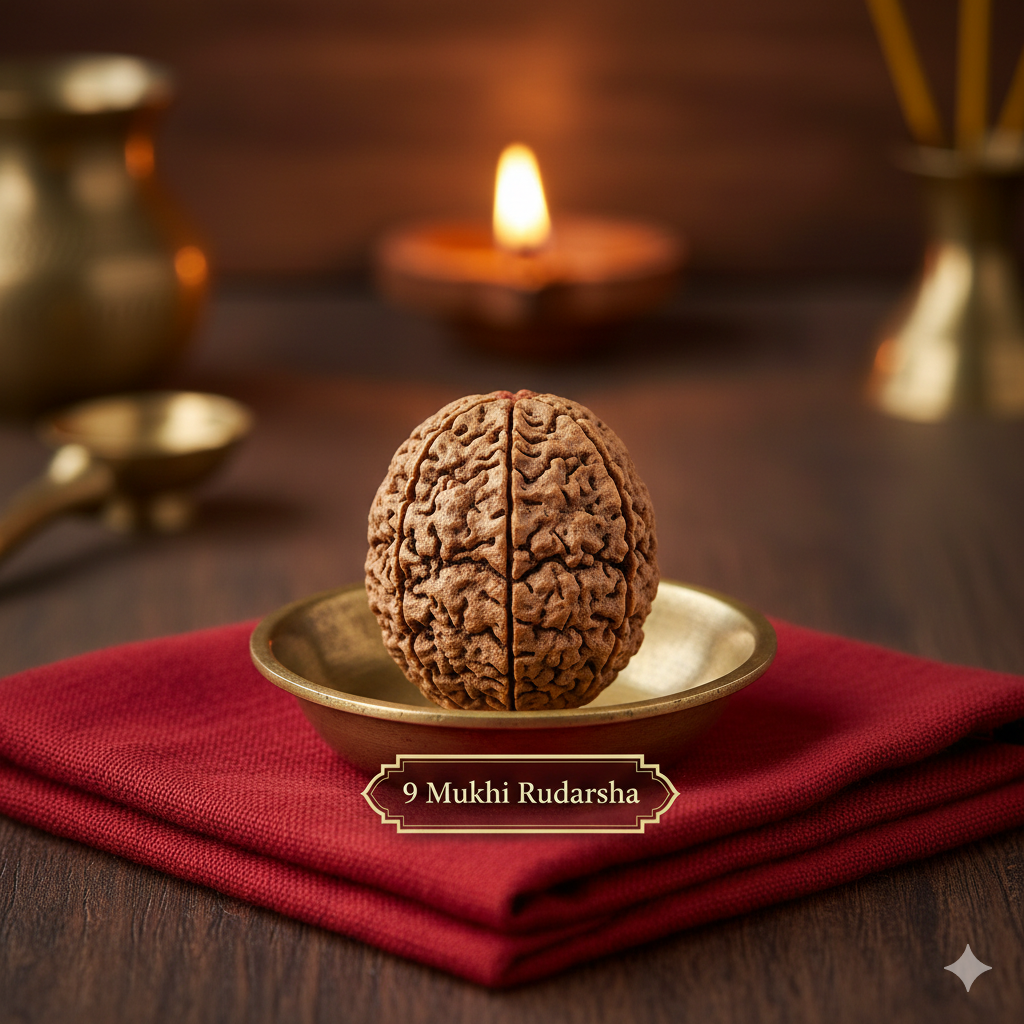 9 Mukhi Rudraksha