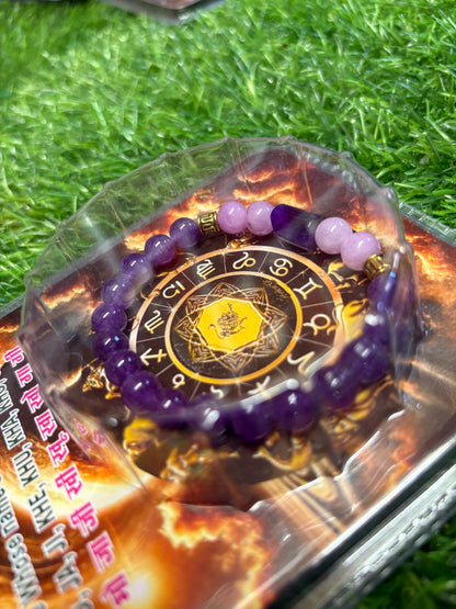 Capricorn-(मकर) Zodiac Stone Bracelet | December 22 – January 19