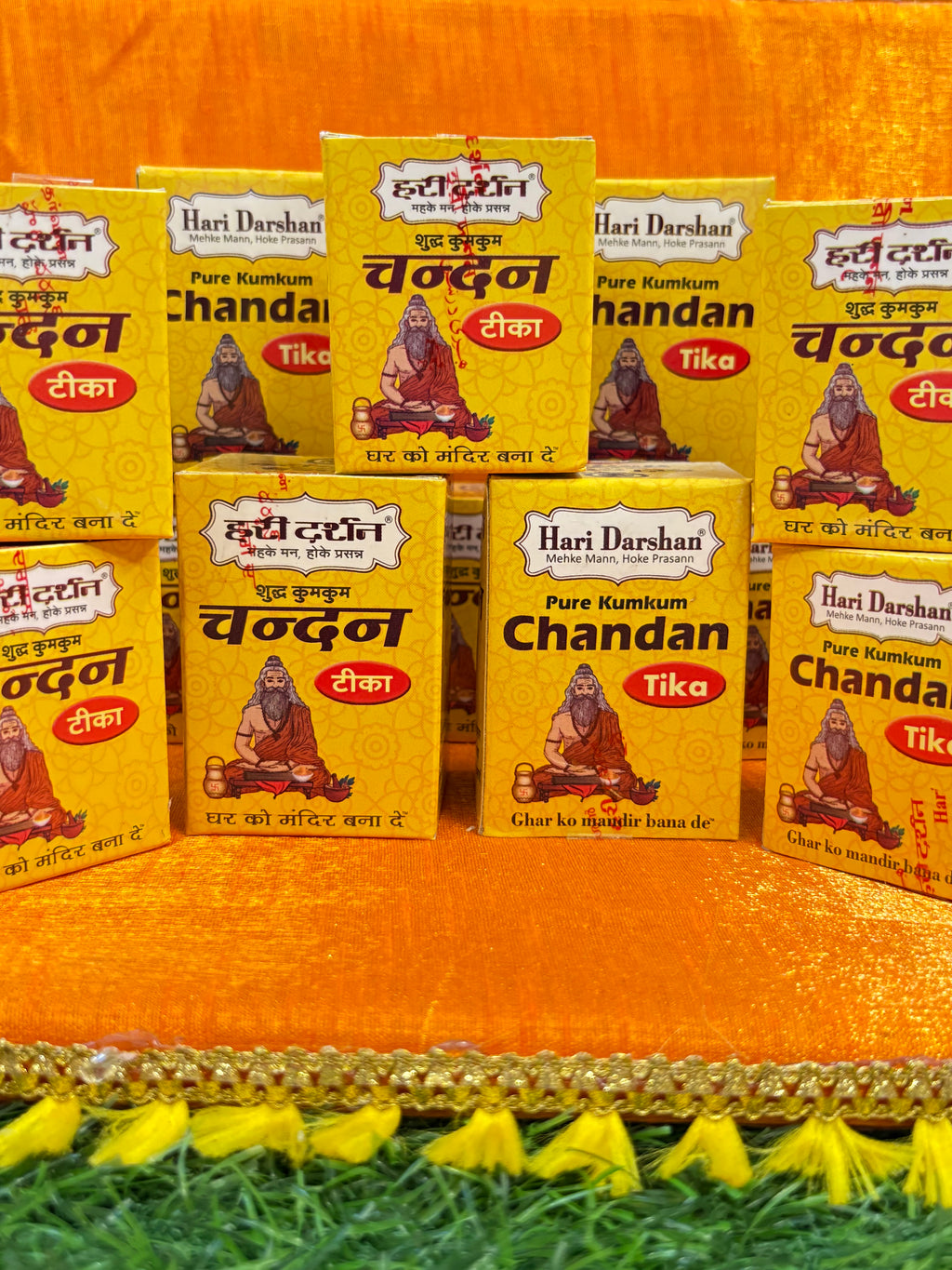 Yellow Chandan Tika