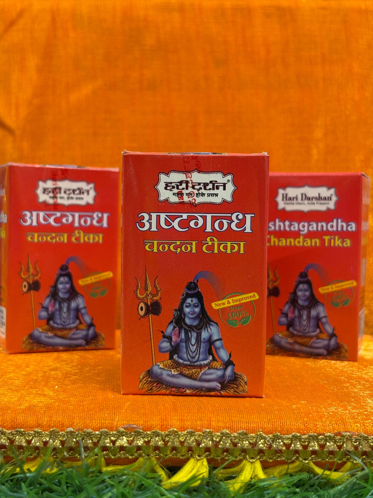 Aastragandh Chandan Tika – Hari Darshan 60g | Premium Tilak Chandan with Divine Fragrance
