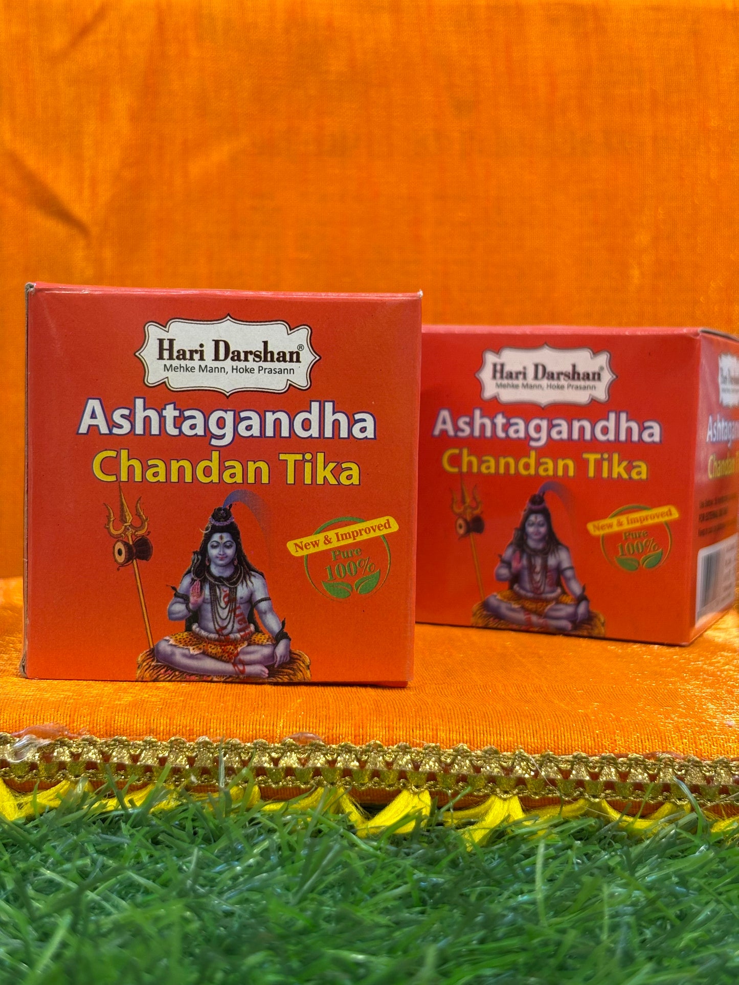 Aastragandh Chandan Tika – Hari Darshan 60g | Premium Tilak Chandan with Divine Fragrance