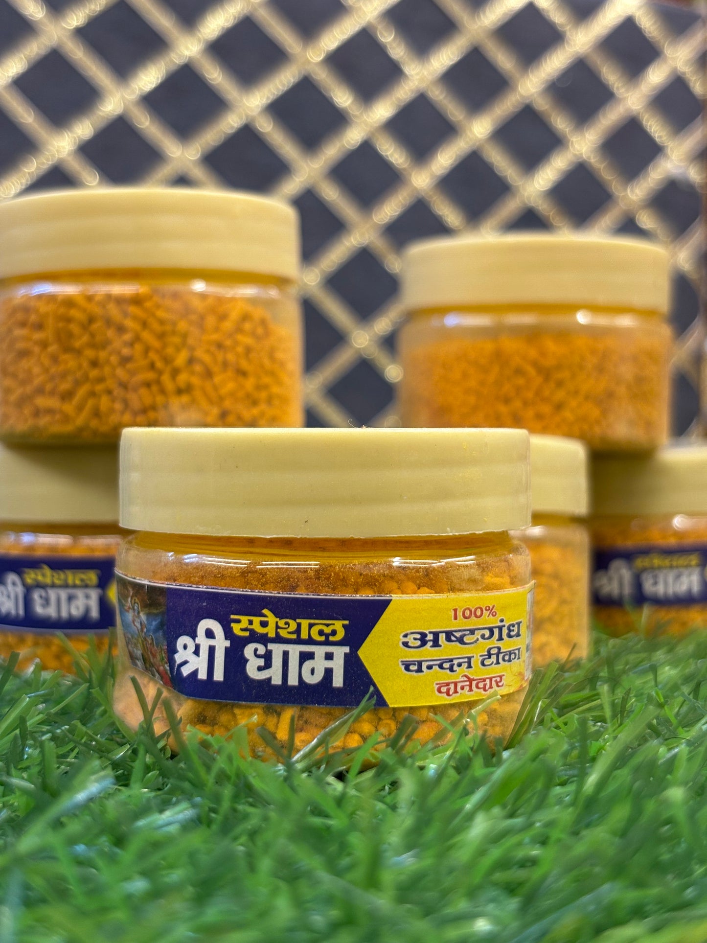 Aastragandh Danedar Chandan – Shree Dhaam 50g | Traditional Scented Chandan for Divine Rituals