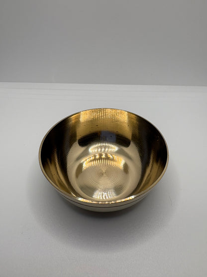 Brass (Petal) Bhog Katori | Traditional Brass Bowl for Bhog & Pooja Offerings