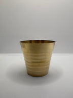 Brass (Petal) Bhog Glass | Traditional Brass Glass for Bhog, Pooja & Prasadam