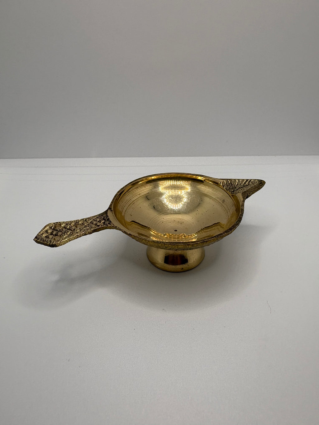 Brass (Petal) Diya | Traditional Handmade Brass Diya for Pooja & Festive Decor