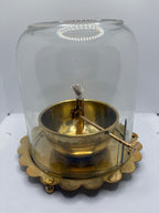 Borosil Akhand Jot Diya | Long-Lasting Glass Diya for Eternal Flame & Daily Pooja