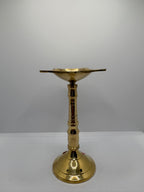 Brass (Petal) Diya Stand | Traditional Brass Stand for Pooja Diyas & Spiritual Decor