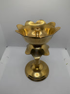 Brass (Petal) Flower Diya - Medium