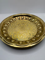 Brass (Petal) Bhog Plate - Medium