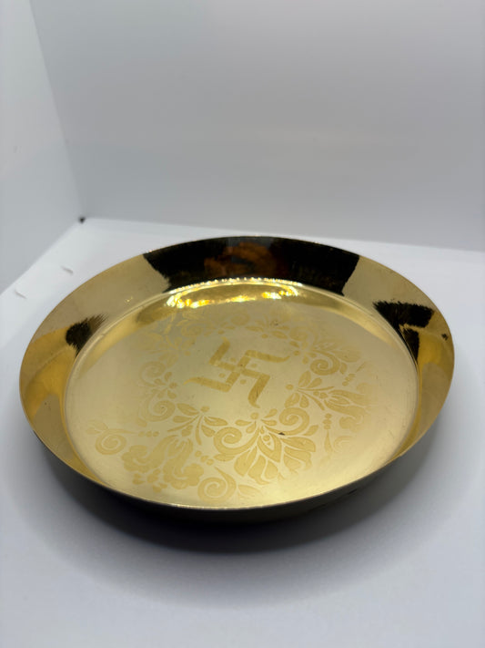 Brass (Petal) Plate - (Medium)