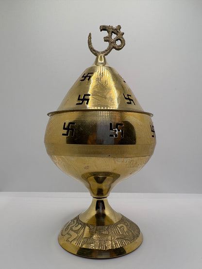Akhand Jot Jyoti Diya - Brass (Petal)