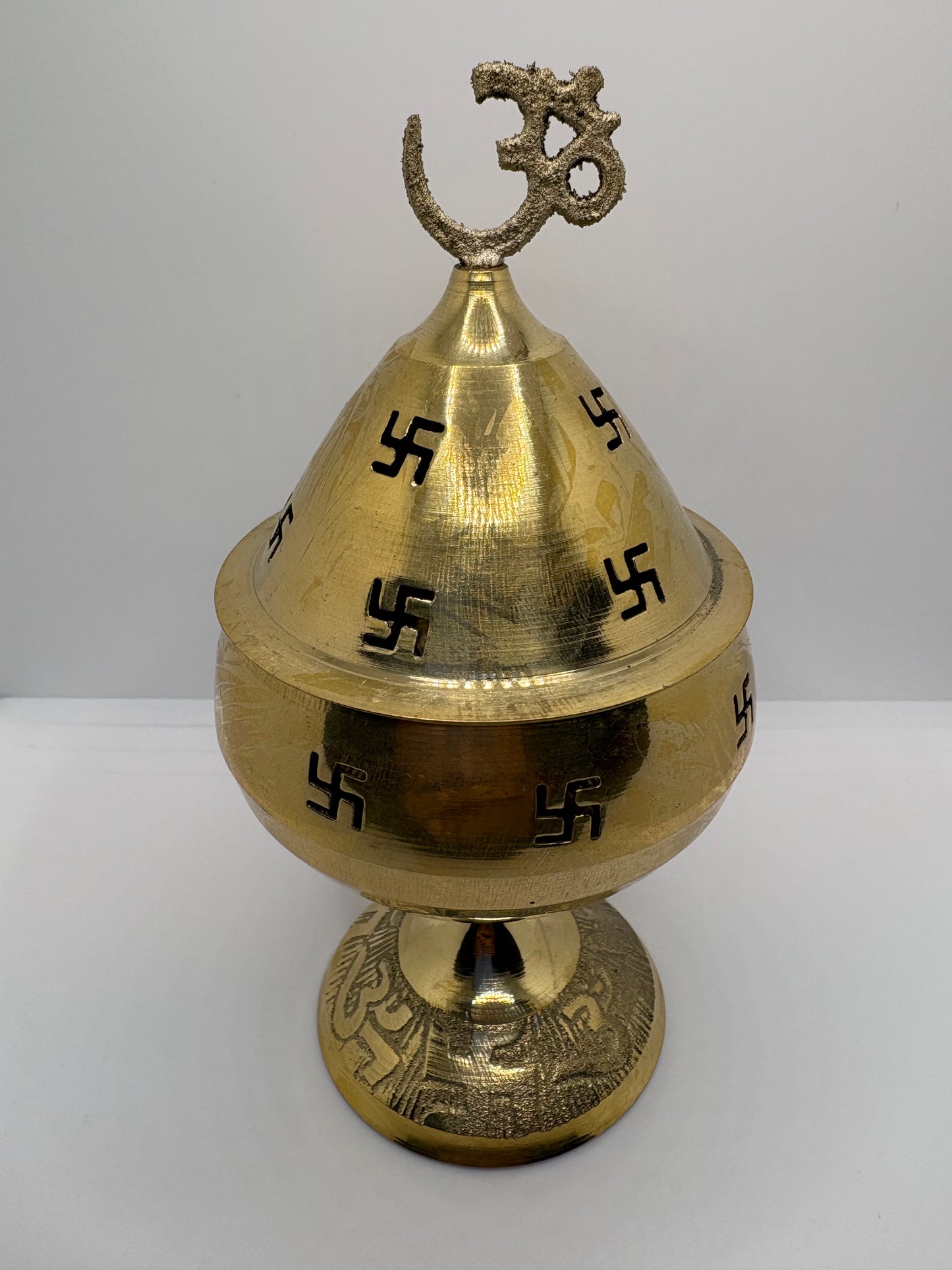 Akhand Jot Jyoti Diya - Brass (Petal)