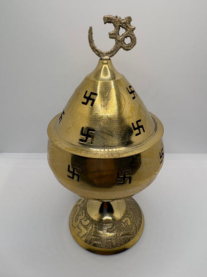 Akhand Jot Jyoti Diya - Brass (Petal)