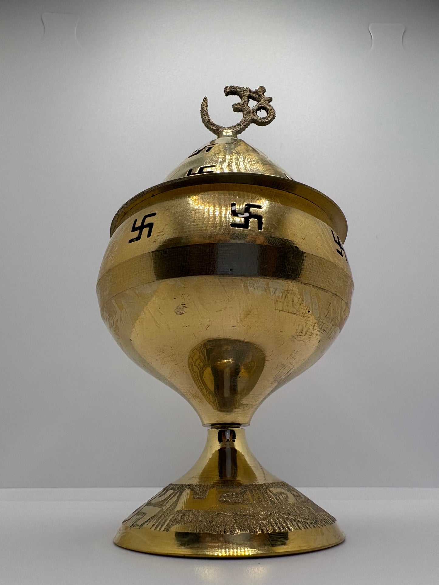 Akhand Jot Jyoti Diya - Brass (Small)