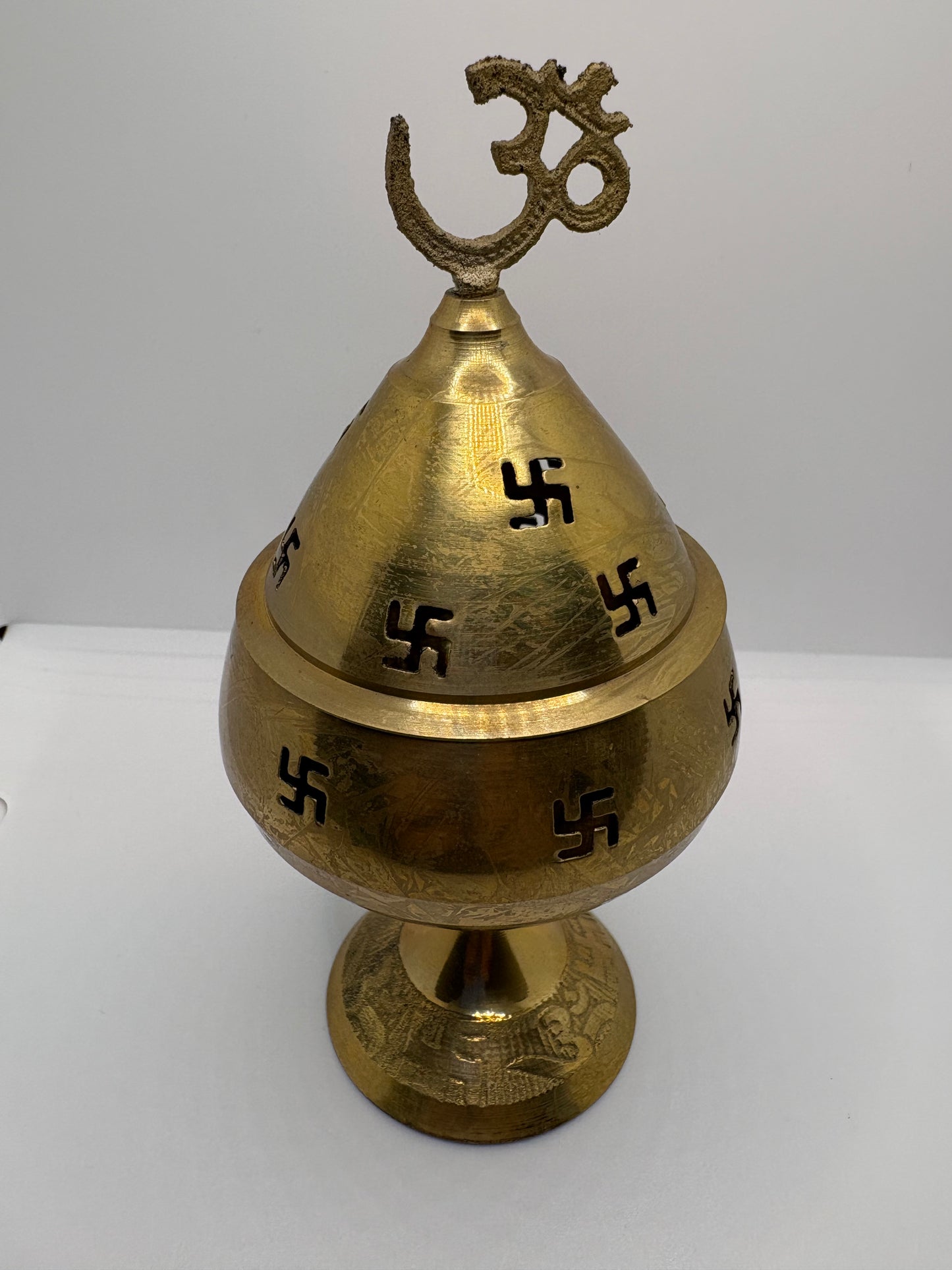 Akhand Jot Jyoti Diya - Brass (Small)