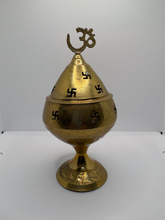 Akhand Jot Jyoti Diya - Brass (Small)