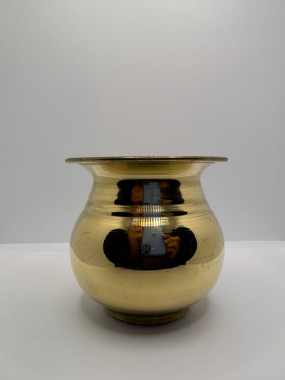 Brass (Petal) Lota - Medium