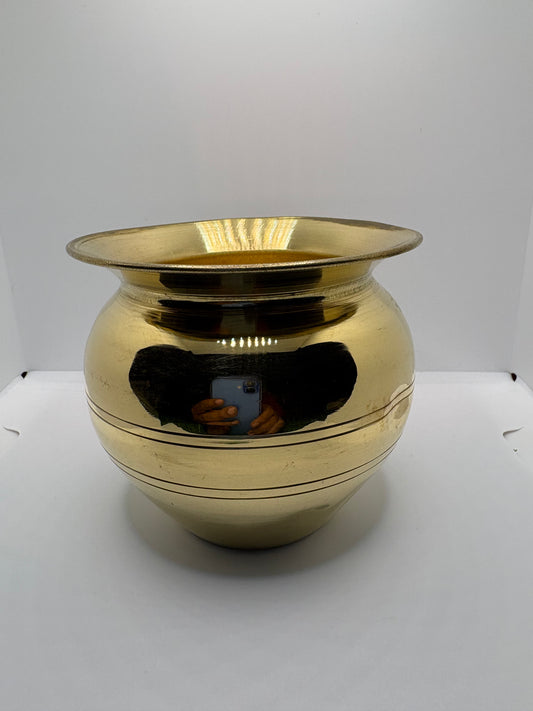 Brass (Petal) Lota - Large