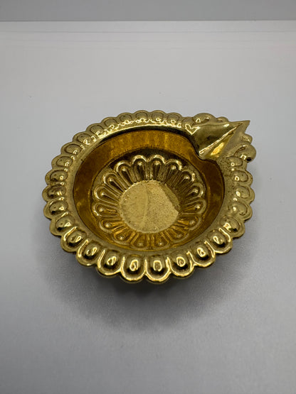 Brass (Petal) Diya - Small