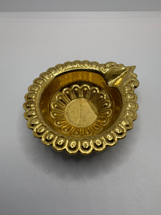 Brass (Petal) Diya - Small