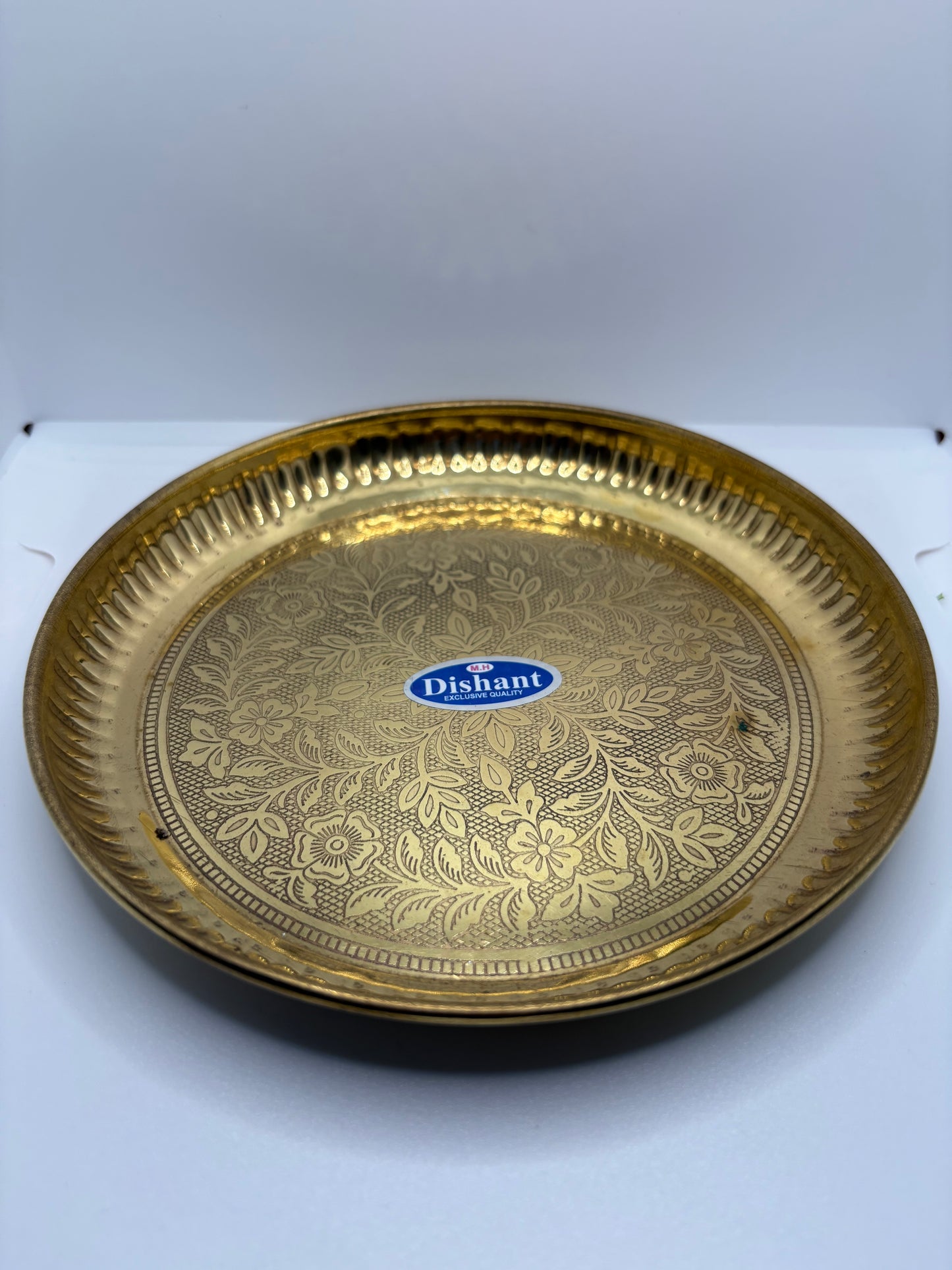Quater Size Brass (Petal) Plate