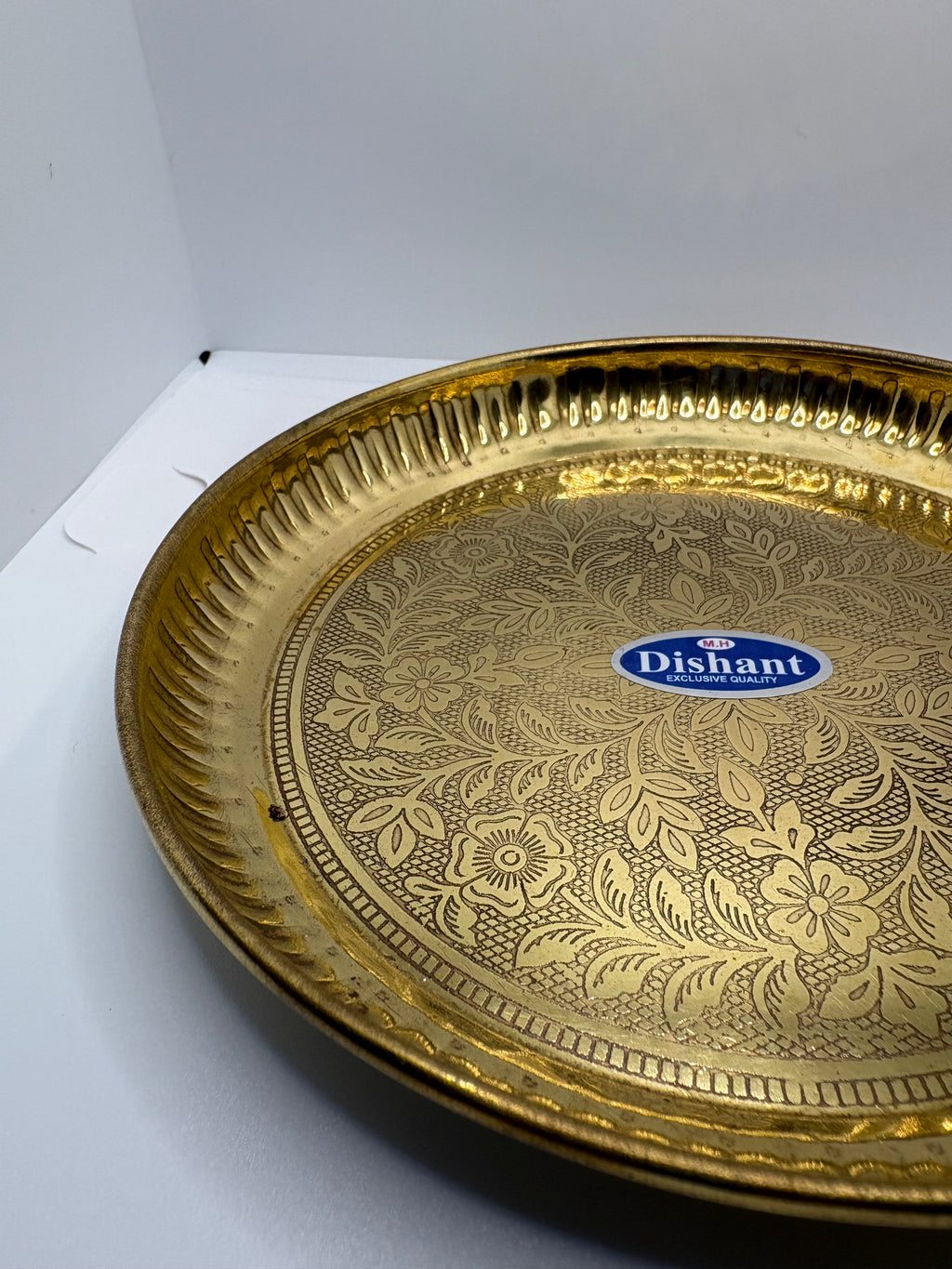 Quater Size Brass (Petal) Plate