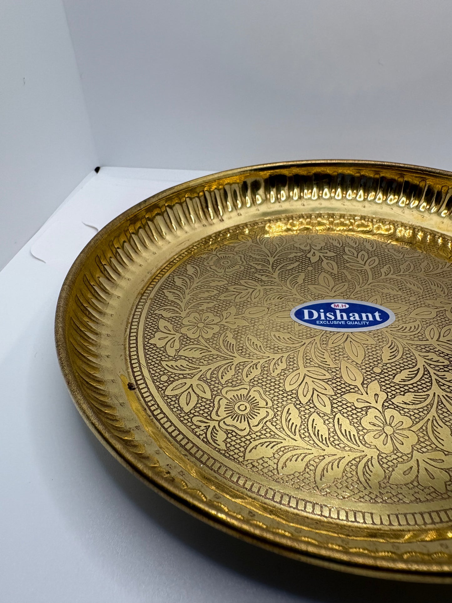 Quater Size Brass (Petal) Plate