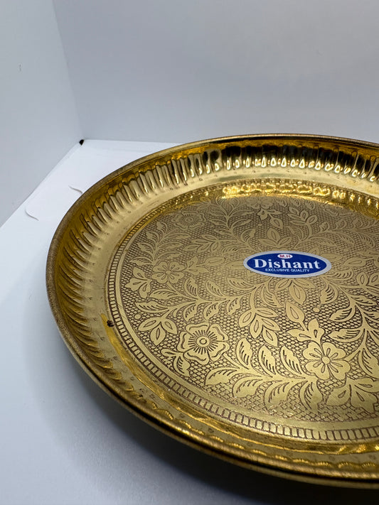 Quater Size Brass (Petal) Plate