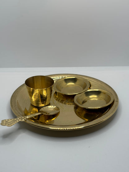 Bhog Kit- Brass (Petal)